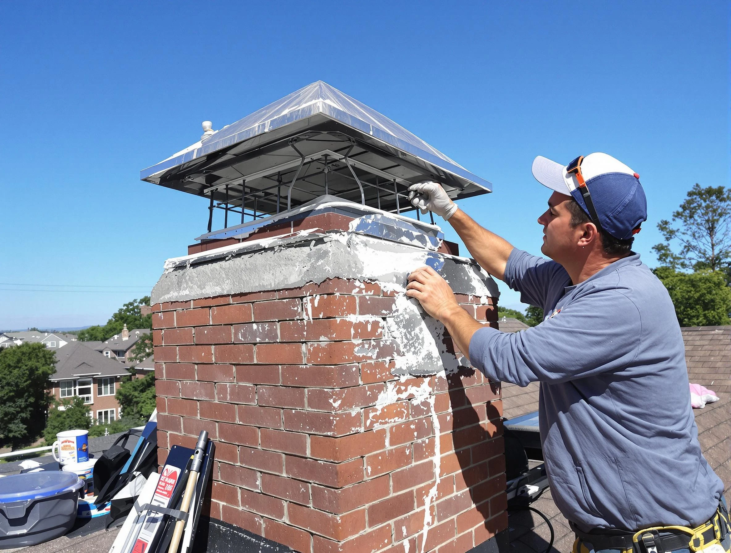 Chimney Crown Services service in King George, VA